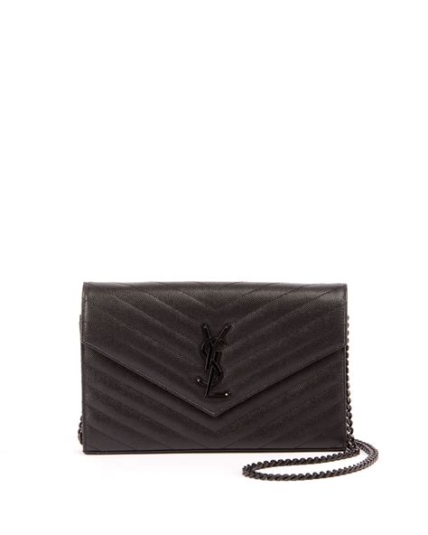 fake ysl monogramme chain wallet|ysl monogram wallet price.